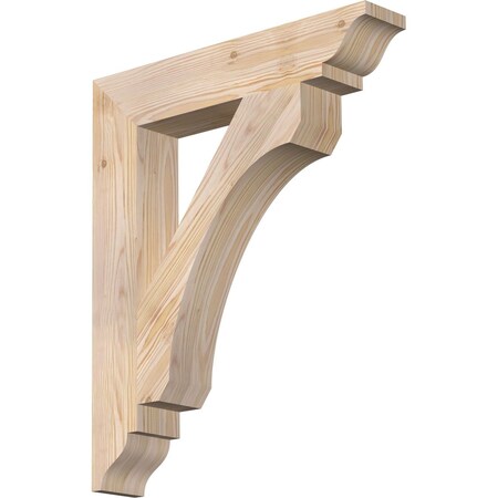 Legacy Traditional Smooth Bracket, Douglas Fir, 3 1/2W X 20D X 24H